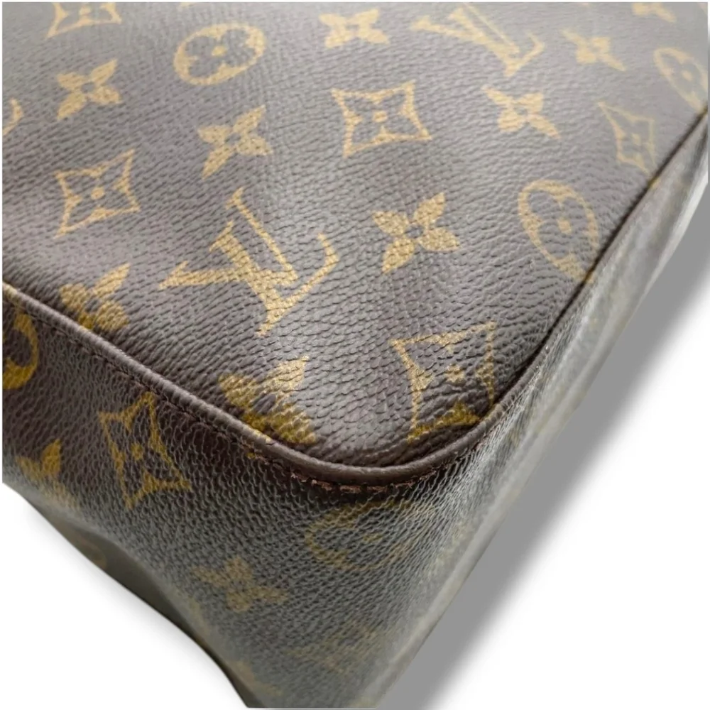 Y2K USA Made Vintage Louis Vuitton GM Looping Monogram Canvas Shoulder Handbag